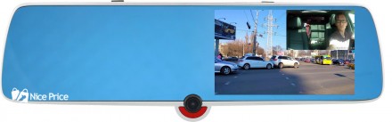 
Видеорегистратор зеркало DVR C33 с тремя камерами 5" фиксирует движение как ваш. . фото 6