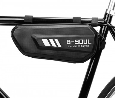  Вместительная сумка B-Soul BAO-010 в раму велосипеда треугольной формы, изготов. . фото 2
