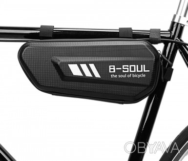  Вместительная сумка B-Soul BAO-010 в раму велосипеда треугольной формы, изготов. . фото 1