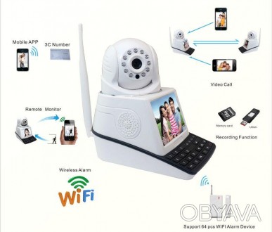Камера видеонаблюдения с экраном MHZ Net Camera, белый
Камера видеонаблюдения с . . фото 1