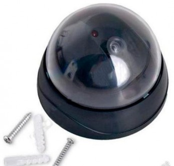 Купольная камера видеонаблюдения обманка муляж
Видеокамера-обманка ― похожий на . . фото 4