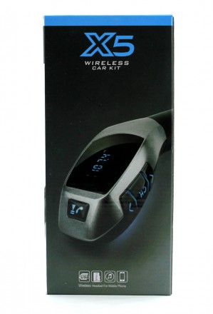 Автомобильный FM модулятор X5 Car Kit с Bluetooth 
FM модулятор c Bluetooth это . . фото 3