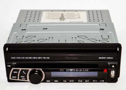  Автомагнитола 1DIN DVD-712 с выездным экраном
Автомобильная магнитола обладает . . фото 6