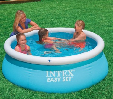 Бассейн серии Intex Easy Set Pool легко и быстро устанавливается без применения . . фото 2