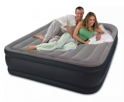 
Высокая двуспальная надувная кровать Intex 67738/64136.
Новая модель надувной к. . фото 2