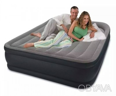
Высокая двуспальная надувная кровать Intex 67738/64136.
Новая модель надувной к. . фото 1
