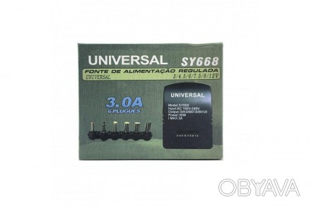 Универсальное зарядное устройство для ноутбука SY-668 30W
Предназначен для питан. . фото 1