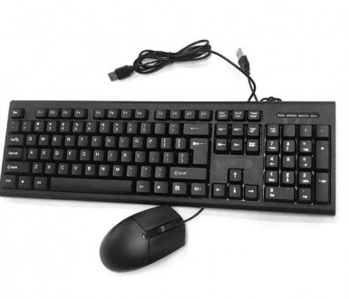 Клавиатура + мышка CMK-858
Комплект (клавиатура+мышь) — практичный выбор для ком. . фото 5