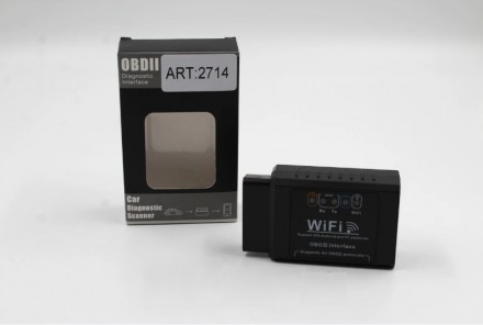 OBD2 ELM327 WiFi автомобильный сканер ошибок 
Комплектация ELM327:
ELM327 Wi-Fi;. . фото 2