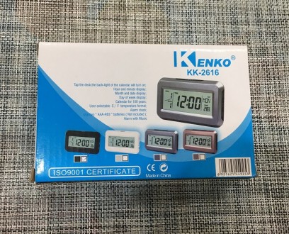 Часы электронные Kenko КК-2616. . фото 4