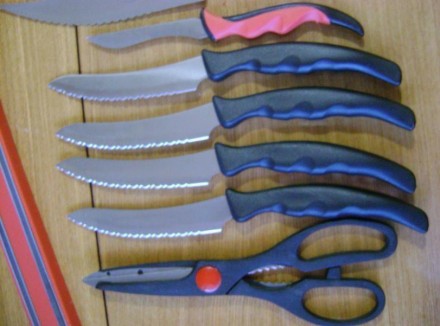 Contour Pro Knives
Это ножи с острыми лезвиями из нержавеющей стали и эргономичн. . фото 4