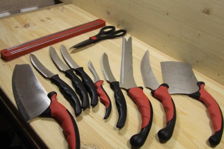 Contour Pro Knives
Это ножи с острыми лезвиями из нержавеющей стали и эргономичн. . фото 9