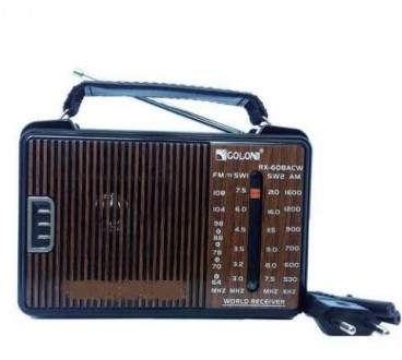 Радиоприемник GOLON RX-608ACW, всеволновой радиоприемник.
Характеристики:
Радиоп. . фото 6