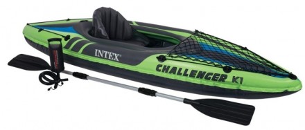 
Надувная байдарка Challenger K1 Kayak производства компании INTEX - известного . . фото 3