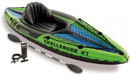 
Надувная байдарка Challenger K1 Kayak производства компании INTEX - известного . . фото 2