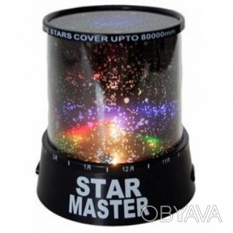 Ночник проектор звездного неба Star Master + USB шнур. Ночник Star Master проэкц. . фото 1
