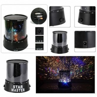 Ночник проектор звездного неба Star Master + USB шнур + адаптер в розетку Ночник. . фото 6