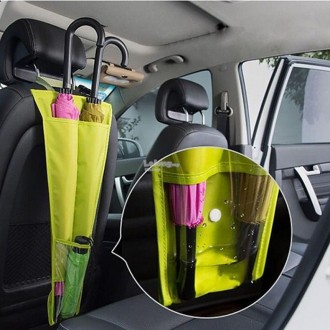 Навесной чехол для хранения и перевозки зонтов в автомобиле Umbrella Storage. 
К. . фото 2