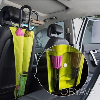 Навесной чехол для хранения и перевозки зонтов в автомобиле Umbrella Storage. 
К. . фото 1