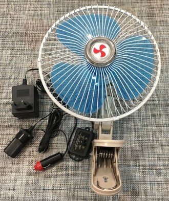 Вентилятор автомобильный - компактный и простой автомобильный вентилятор обеспеч. . фото 3
