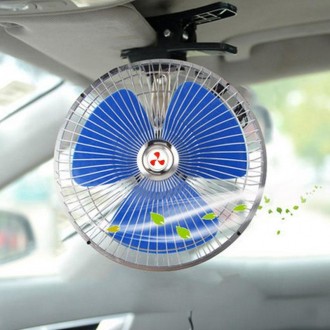 Вентилятор автомобильный - компактный и простой автомобильный вентилятор обеспеч. . фото 4