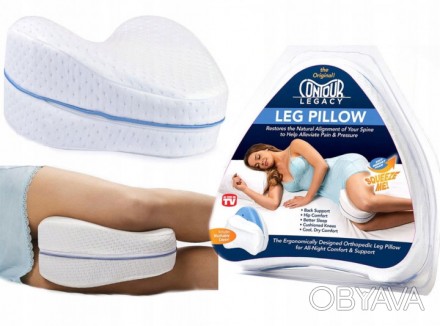 Ортопедическая подушка для ног Leg pillow необходима для осуществления анатомиче. . фото 1