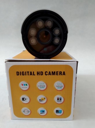 Внешняя цветная камера видеонаблюдения CCTV 115 4mp 3.6mm
Высокое разрешение кам. . фото 3