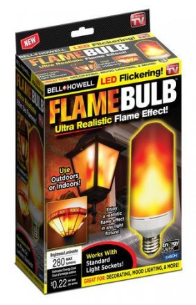 Bell + Howell Flame Bulb - это революционно новая светодиодная лампа, которая ме. . фото 4