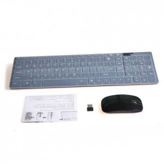 Беспроводная клавиатура и мышь Mini Keyboard K06
Удобный и компактный комплект ―. . фото 6