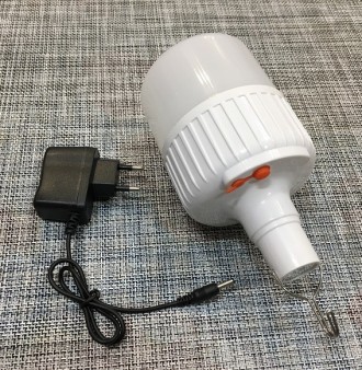 Кемпинговая аккумуляторная лампа SL-24 / 549 заряжается от обычной розетки. Данн. . фото 2