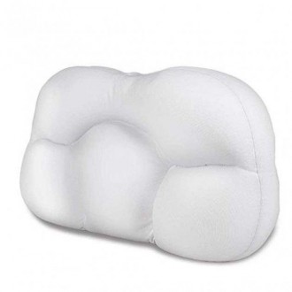 Анатомическая подушка для сна Egg Sleeper Белая ортопедическая с эффектом памяти. . фото 5