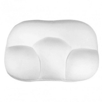 Анатомическая подушка для сна Egg Sleeper Белая ортопедическая с эффектом памяти. . фото 4