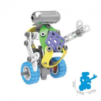 Конструктор детский Build&Play 5 в 1 С мотором 109 эл. (J-7783) позволяет собрат. . фото 4