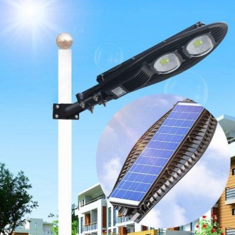 Уличный фонарь на столб UKC solar street light 180W COB With Remote - фонарик со. . фото 2