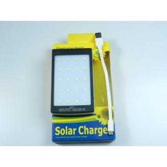 Солнечное зарядное устройство Power Bank 15000 mAh , портативная зарядка от солн. . фото 8