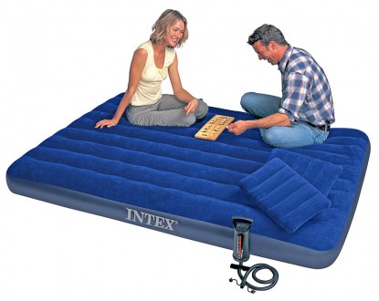 
Intex 68765 серии Twin Downy это полноценная двуспальная кровать, которая вполн. . фото 3