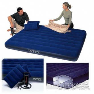 
Intex 68765 серии Twin Downy это полноценная двуспальная кровать, которая вполн. . фото 1