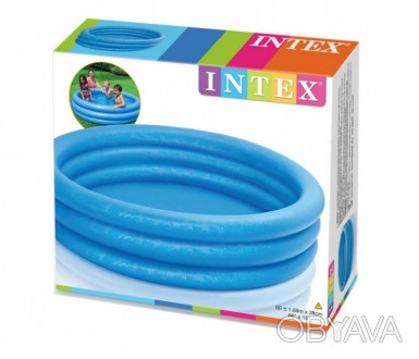 Кристалл Intex 58446 - прекрасный надувной бассейн, который предназначен для дет. . фото 1