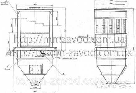 Циклон батарейный ЦБ-16 предназначен для очистки дымовых газов от твердых частиц. . фото 1