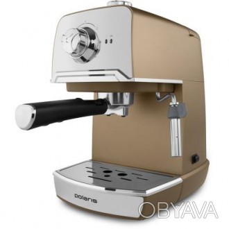 Привлекательная внешностьРожковая кофеварка Polaris PCM 1529E Adore Crema со све. . фото 1