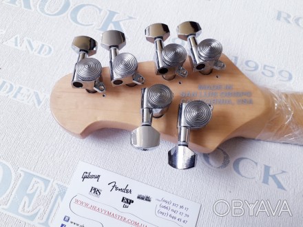 Колки локовые локові для электрогитары електрогитари гитари Music Man 4R+2L Lock. . фото 1
