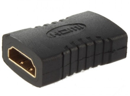
HDMI F (female) to HDMI F (female) соединитель переходник адаптер прямой (для с. . фото 2