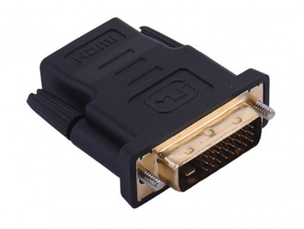
DVI-D (24+1) Male to HDMI Female переходник адаптер для вывода видео из устройс. . фото 2