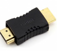
HDMI M to HDMI M (male) соединитель переходник адаптер прямой
. . фото 2
