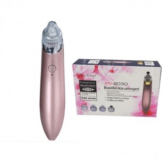 Апарат для вакуумного чищення особи XN-8030 (Pink) |вакуумний очищувач пір, чистка чорних точок, догляд за. Київ. фото 1 Апарат для вакуумного чищення особи XN-8030 (Pink) |вакуумний очищувач пір, чистка чорних точок, догляд за. Київ. фото 1