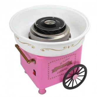 Апарат для приготування цукрової вати Candy Maker w-83 великий (Pink) | Домашній прилад для цукрової вати. Київ. фото 1 Апарат для приготування цукрової вати Candy Maker w-83 великий (Pink) | Домашній прилад для цукрової вати. Київ. фото 1