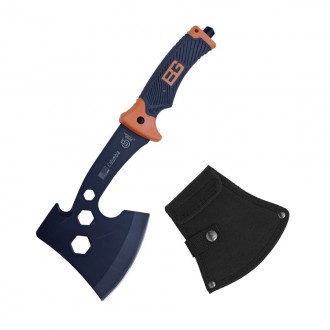 Топор GERBER 27см, с отверстием под шестигранник, крюком, в чехле . Николаев. фото 1 Топор GERBER 27см, с отверстием под шестигранник, крюком, в чехле . Николаев. фото 1