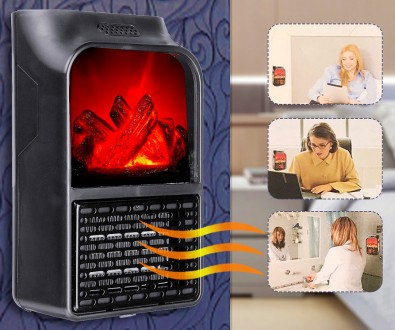  
 Портативный обогреватель Flame Heater - это компактный прибор, который подклю. . фото 10