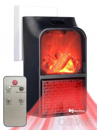  
 Портативный обогреватель Flame Heater - это компактный прибор, который подклю. . фото 1