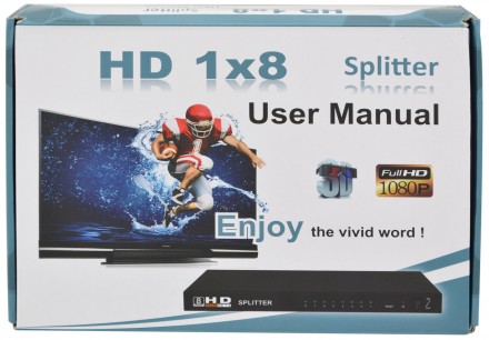 Сплиттер позволяет продублировать изображение и звук от любого источника HDMI с. . фото 3
